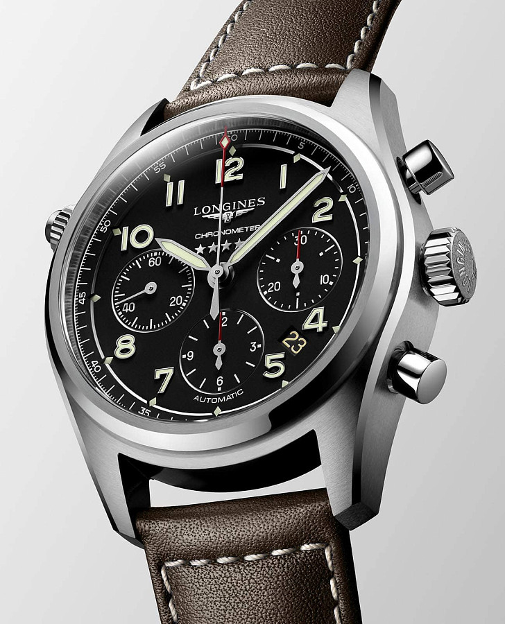 Часы Longines Spirit L3.820.4.53.0 — сталь, Швейцария