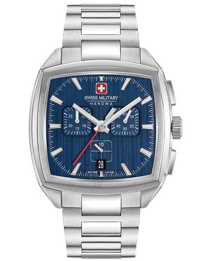 Часы Swiss Military Hanowa Starlight Chrono SMWGI0004302 — мужские, синий
