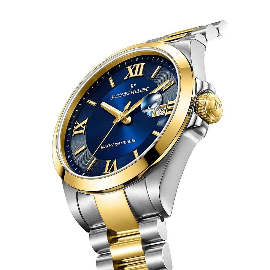 Часы Jacques Philippe Infinitum JPQGS337338V2 — кварцевые, сталь металл