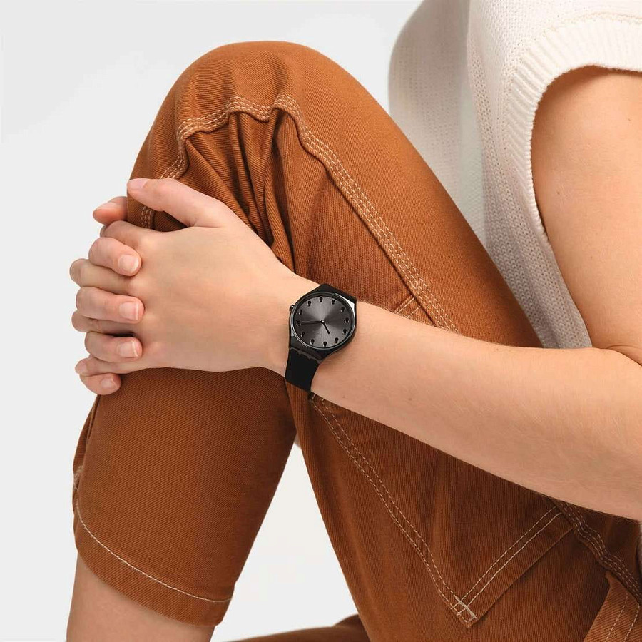 Часы Swatch Skin Irony SYXB106 — металл сталь, Швейцария