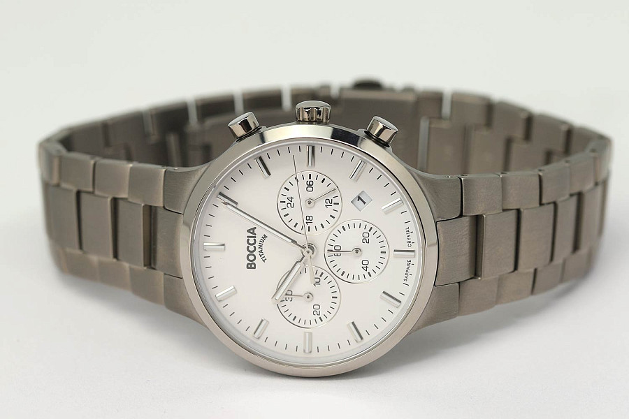 Часы Boccia Titanium 3746-01 — титан, Германия