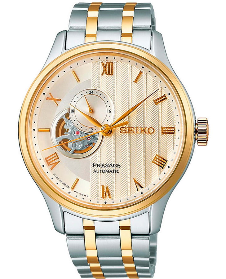 Часы Seiko Presage SARY238 — мужские, золотой