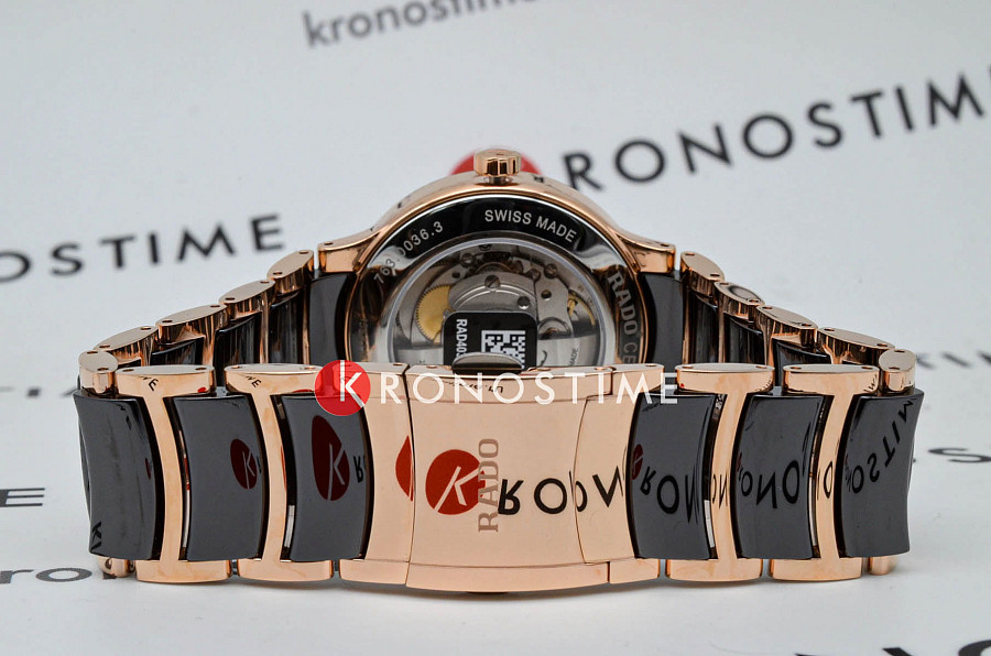 Часы Rado Centrix Automatic R30036302 — сталь + pvd + керамика, мужские