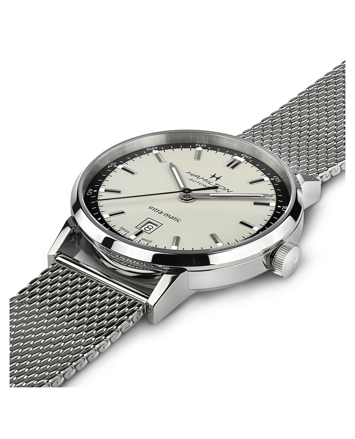Часы Hamilton American Classic Intra-Matic Auto H38425120 — сталь металл, Швейцария