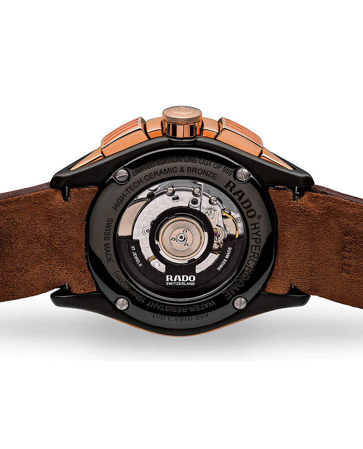 Часы Rado Hyperchrome Automatic Chronograph R32168155 — керамика, Швейцария