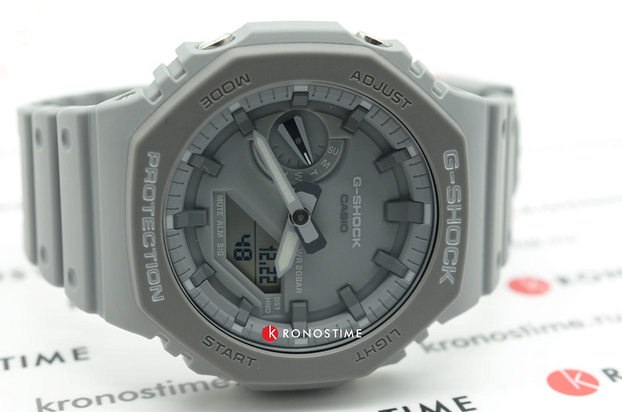 Часы Casio G-Shock GA-2110ET-8A — электронные, Япония, мужские
