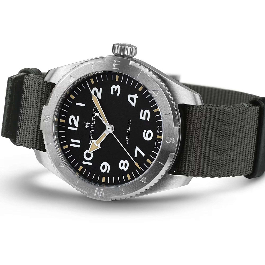 Часы Hamilton Khaki Field Expedition Auto H70315930 — механические, Швейцария, мужские