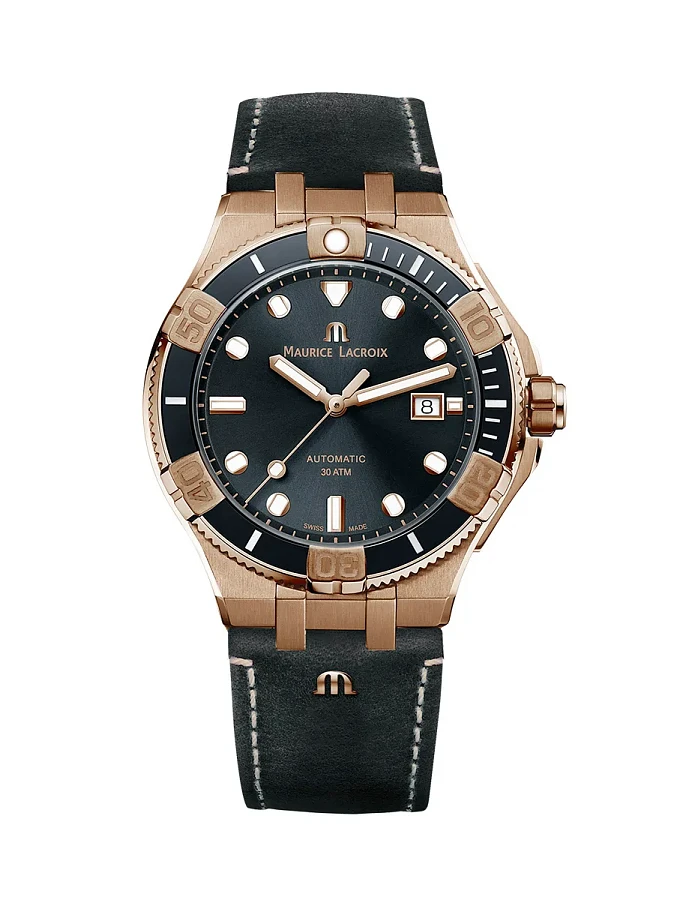 Часы Maurice Lacroix Aikon Venturer Bronze AI6058-BRZ0B-330-2 — сталь металл, Швейцария