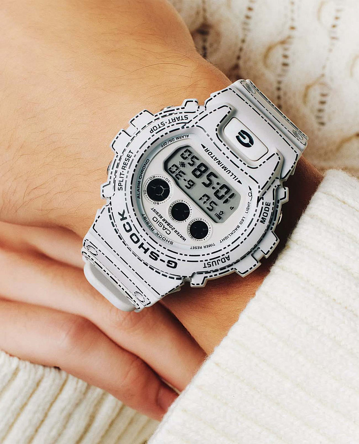 Часы Casio G-Shock DW-6900RGM-5 — пластик, Япония