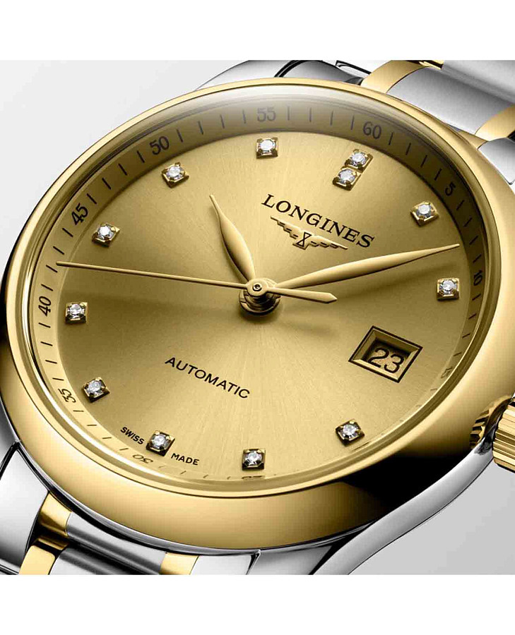 Часы Longines Master L2.257.5.37.7 — механические, сталь металл