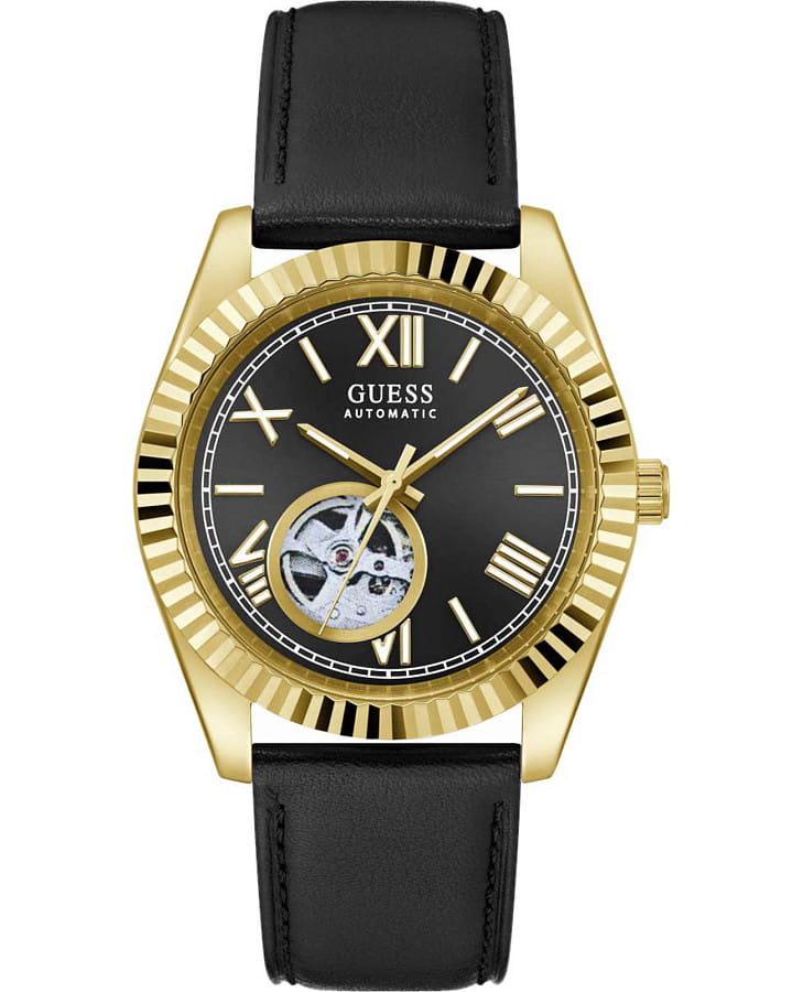 Часы Guess Dress Connoisseur Automatic GW0985G2 — мужские, черный