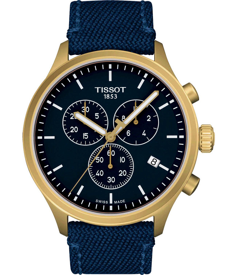 Часы Tissot Chrono XL T116.617.37.041.00 — мужские, синий