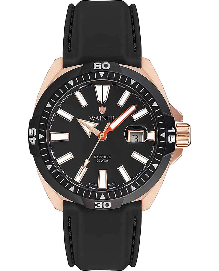 Часы Wainer Sport WA.10922-D — мужские, черный