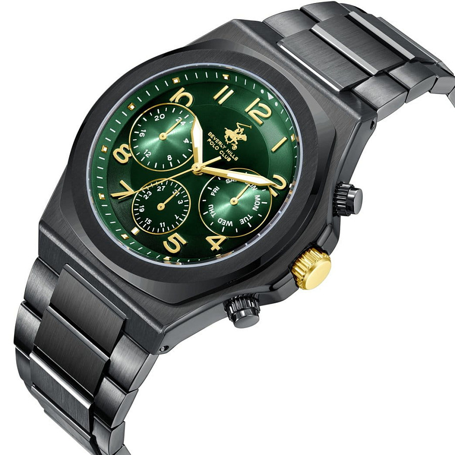 Часы Beverly Hills Polo Club BP3777X.670 — кварцевые, металл сталь
