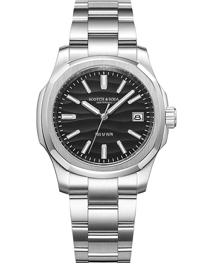 Часы Scotch&Soda SSM.120C — мужские, черный