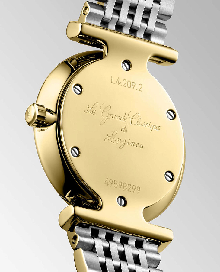 Часы Longines La Grande Classique L4.209.2.11.7 — кварцевые, металл сталь