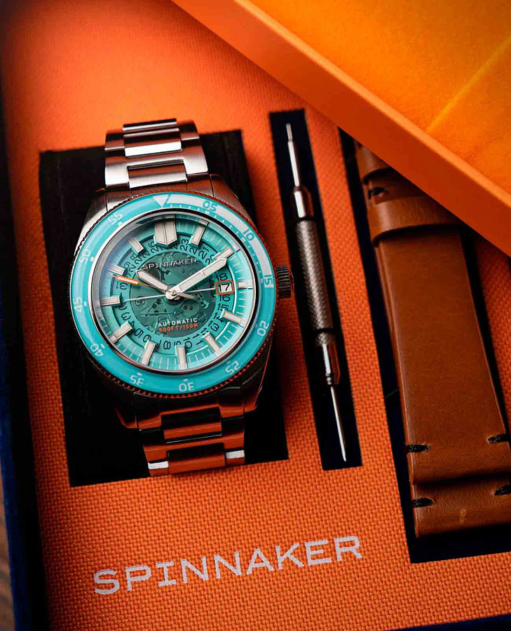 Часы Spinnaker Fleuss SP-5118-44 — Англия, механические