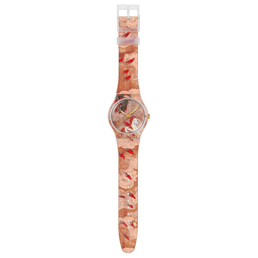 Часы Swatch Year Of The Horse SUOZ369 — пластик, Швейцария