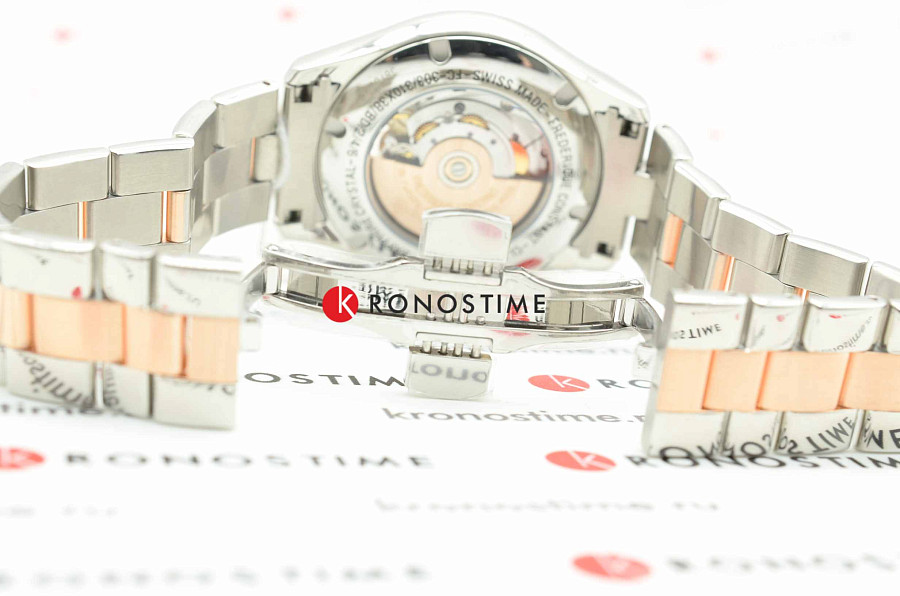 Часы Frederique Constant Ladies Automatic Double Heart Beat FC-310LGDHB3B2B — нержавеющая сталь, женские
