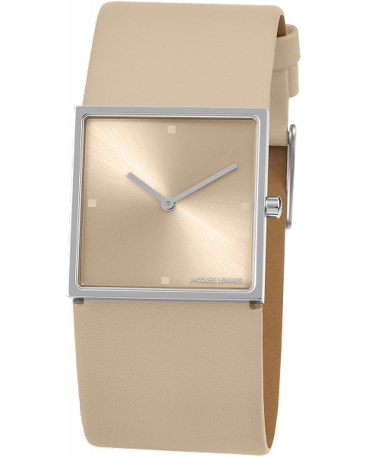 Часы Jacques Lemans La Passion 1-2057M — женские, бежевый