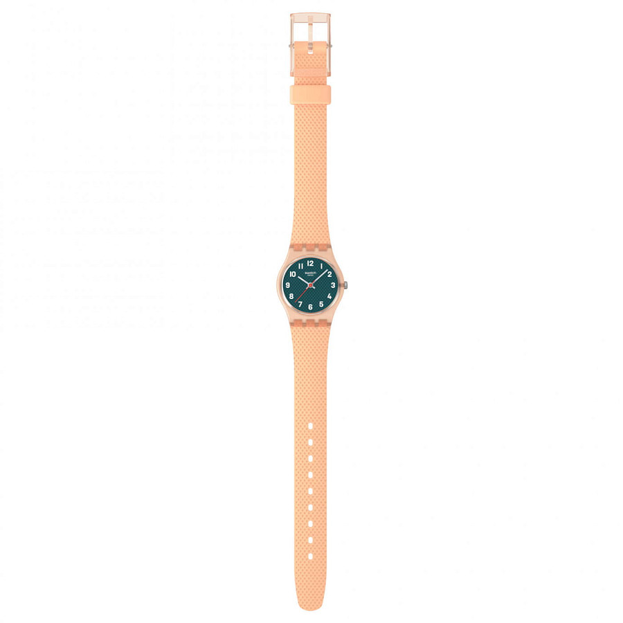 Часы Swatch Peachy Weave LO117 — кварцевые, Швейцария, женские