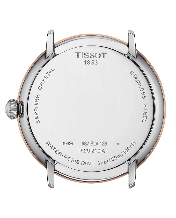 Часы Tissot T-Gold Glendora T929.210.41.116.00 — женские, нержавеющая сталь