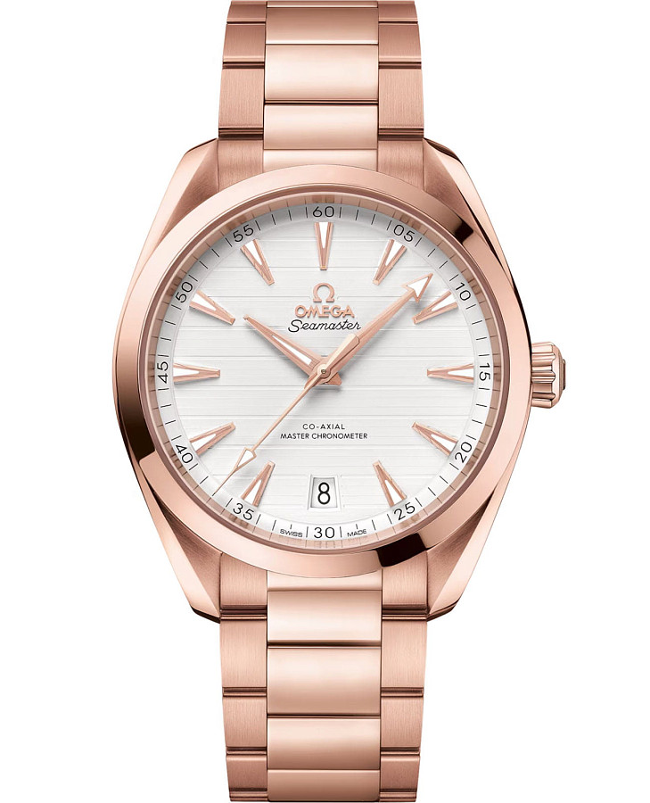 Часы Omega Seamaster Aqua Terra 220.50.41.21.02.001 — мужские, белый