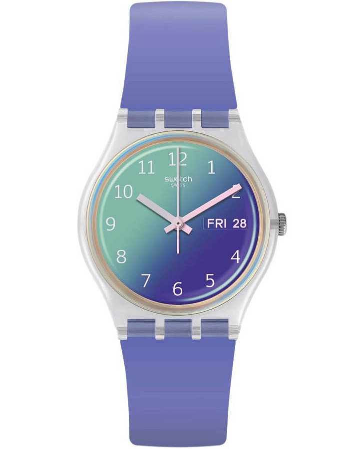 Часы Swatch Gent Standard GE718 — женские, фиолетовый