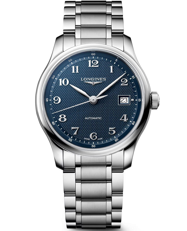 Часы Longines Master Collection L2.949.4.93.6 — мужские, синий