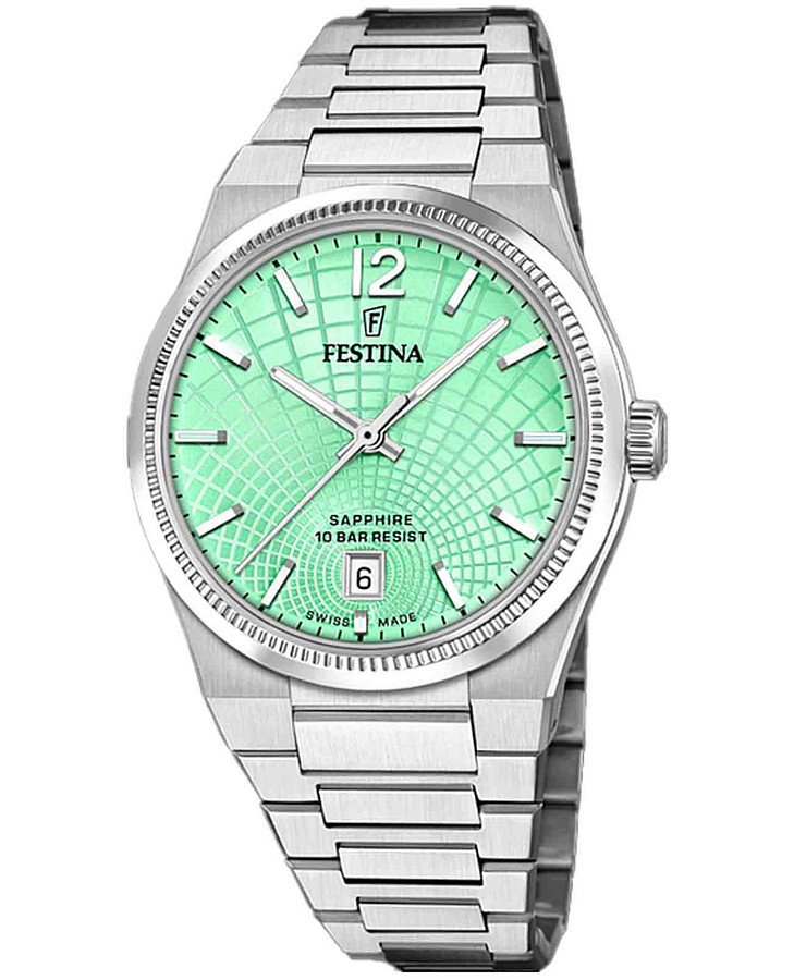 Часы Festina Rive F20052/4 — женские, зеленый
