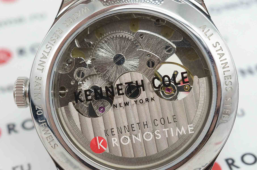 Часы Kenneth Cole Automatic KCWGL2216905 — мужские, нержавеющая сталь