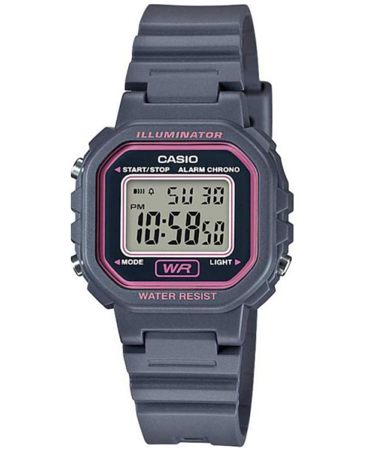 Часы Casio Collection LA-20WH-8ADF (LA-20WH-8A) — женские, серый