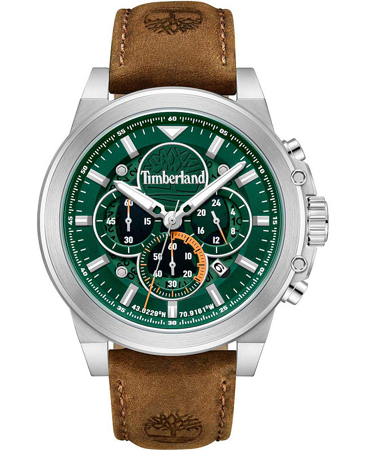 Часы Timberland Fast Strike TDWGB0056001 — мужские, зеленый