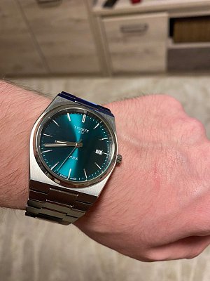 Фото покупателя: Швейцарские наручные часы Tissot PRX T137.410.11.091.00