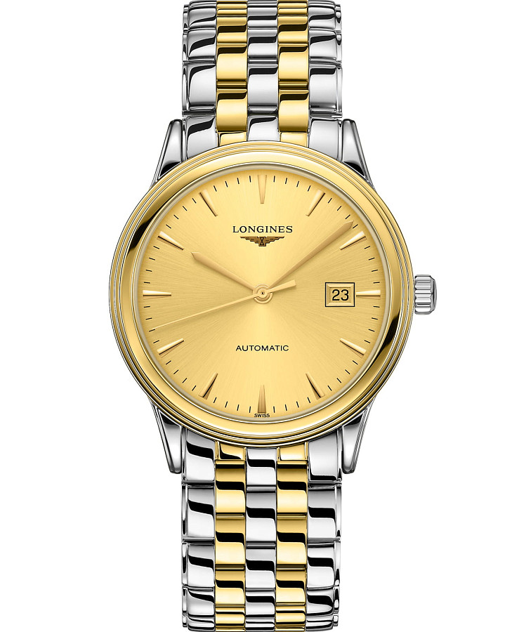 Часы Longines Flagship L4.984.3.32.7 — мужские, золотой