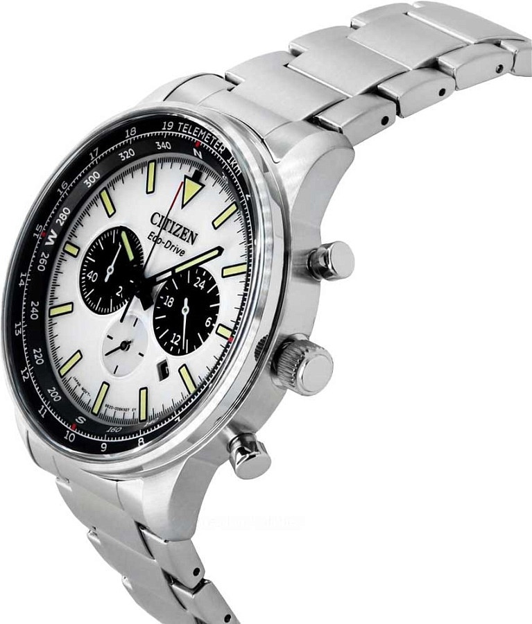 Часы Citizen Eco-Drive CA4500-91A — нержавеющая сталь, мужские