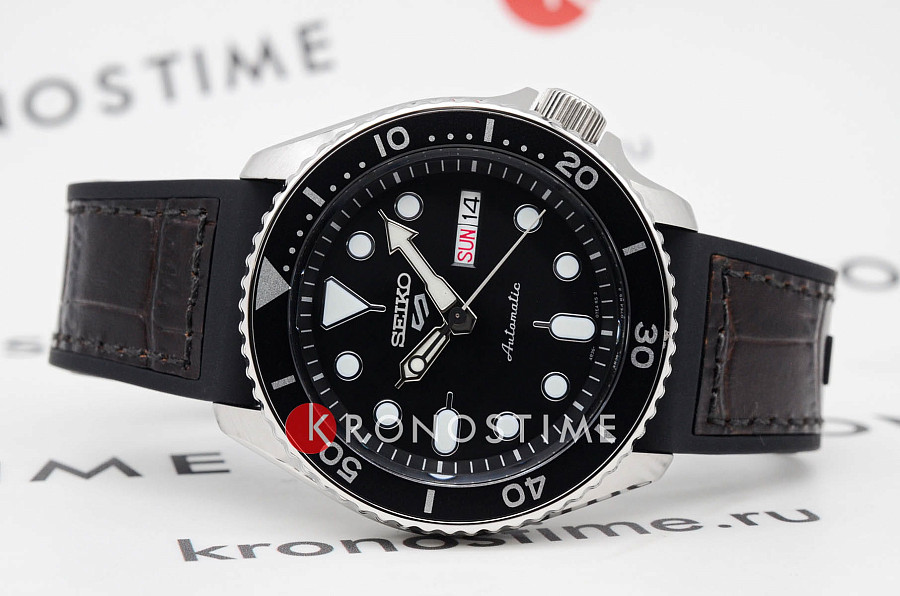 Часы Seiko 5 Sports SRPD55K2 — механические, сталь металл