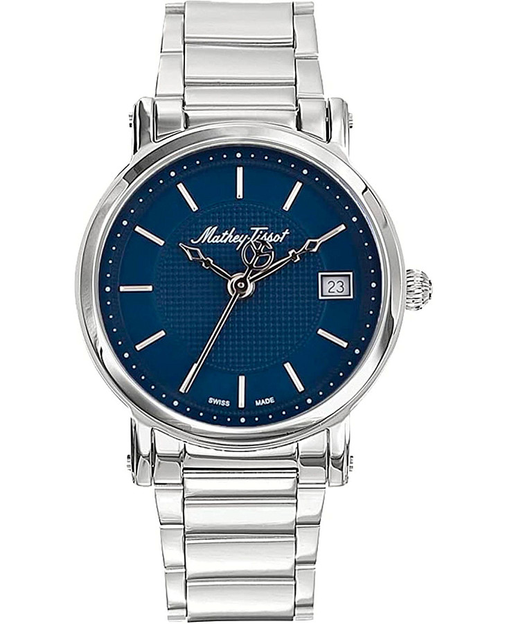 Часы Mathey-Tissot City Metal HB611251MABU — мужские, синий