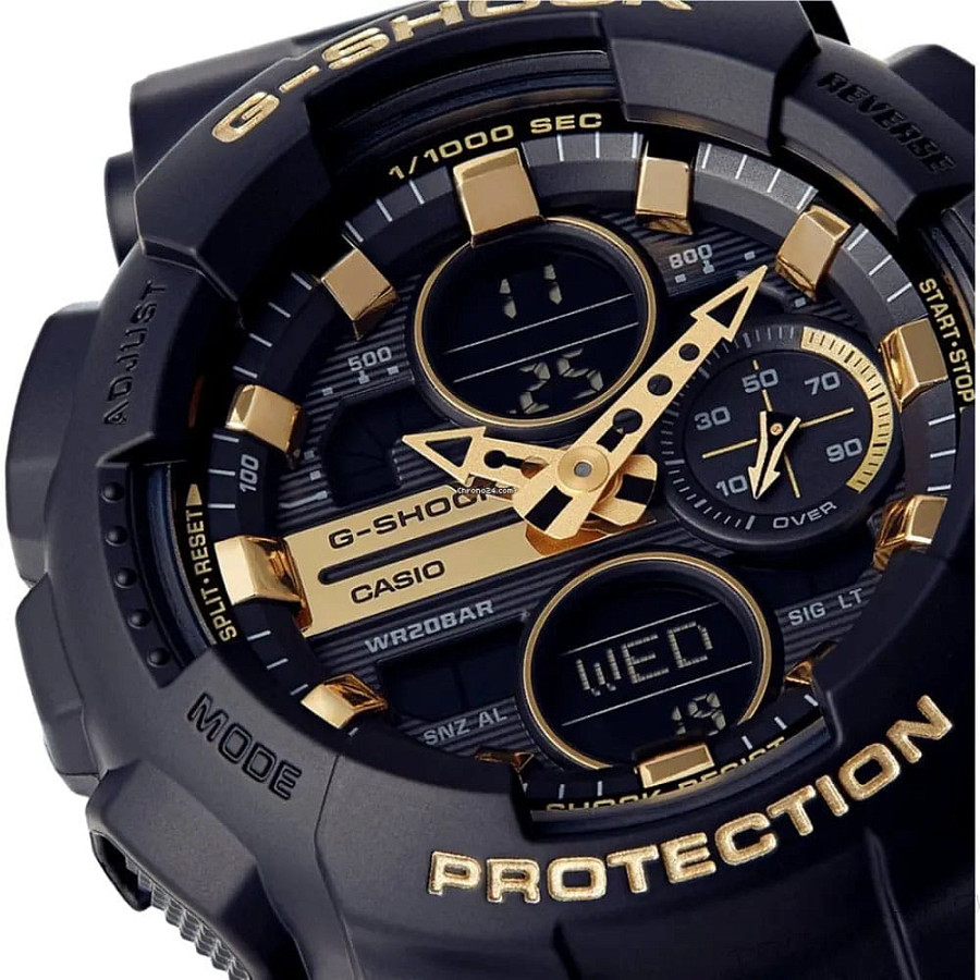 Часы Casio G-Shock GMA-S140M-1ADR (GMA-S140M-1A) — электронные, Япония, женские