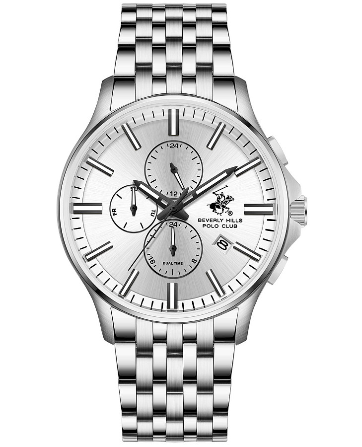 Часы Beverly Hills Polo Club BP3852X.330 — женские, серебристый