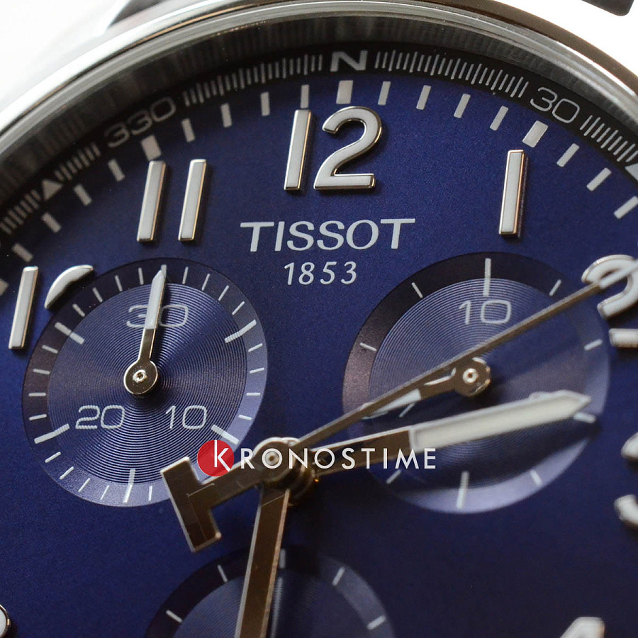 Часы Tissot Chrono L 42mm T116.417.16.042.00 — мужские, кожаный