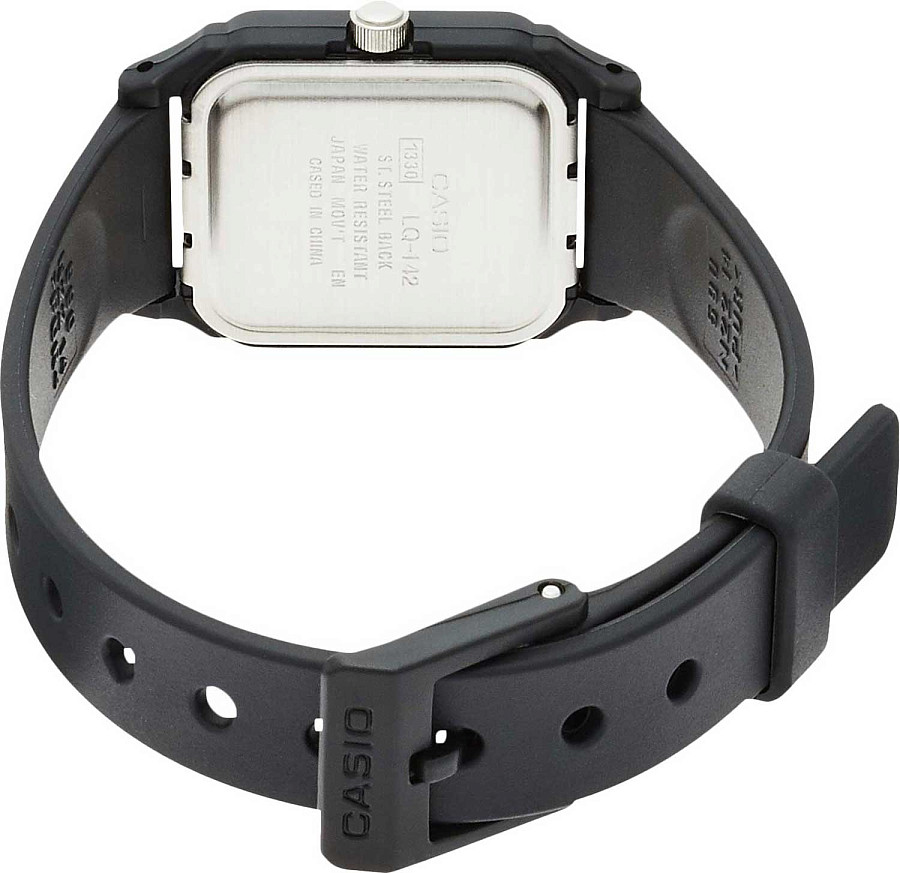 Часы Casio Collection LQ-142-1BDF (LQ-142-1B) — пластик, Япония