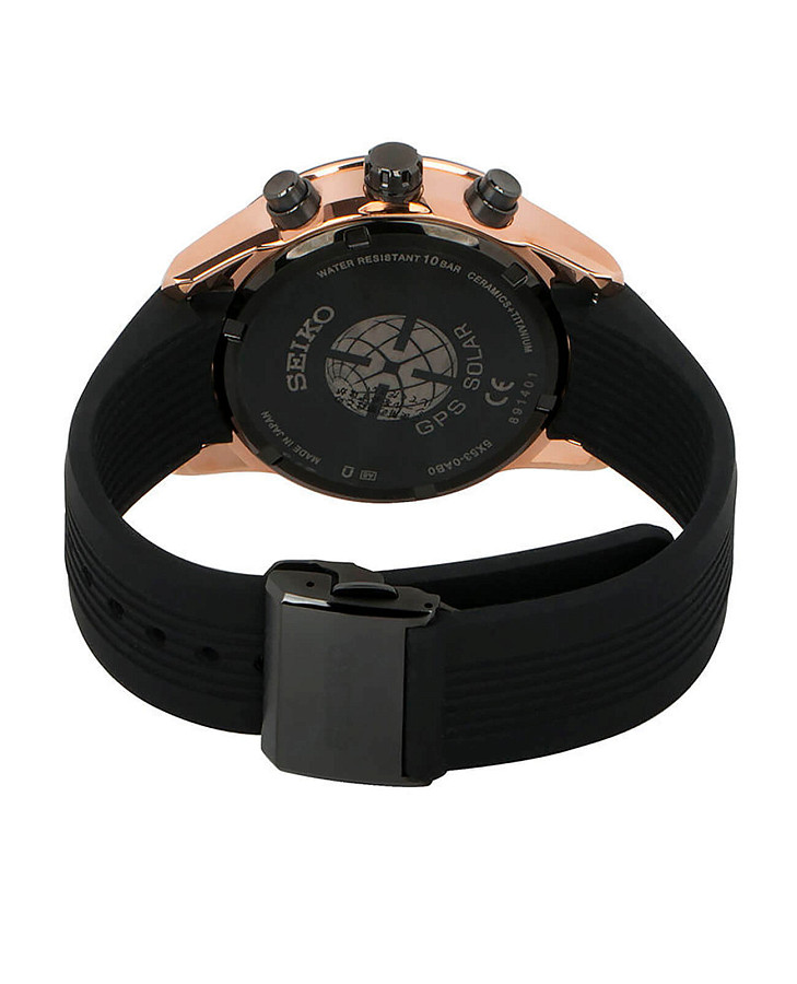 Часы Seiko Astron GPS Solar SSH006J1 — керамика металл титан, Япония