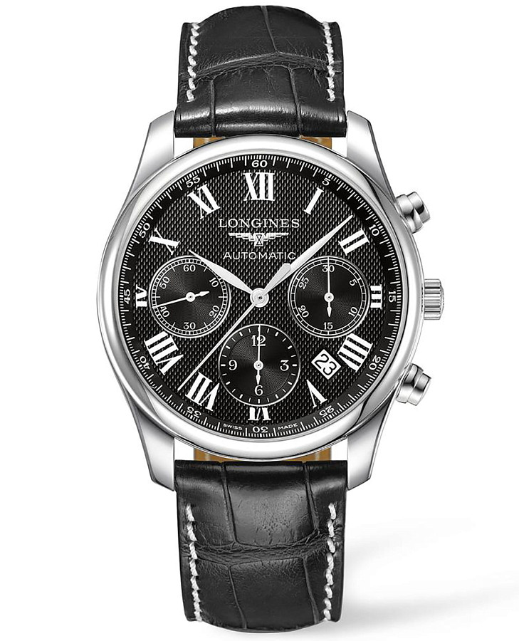 Часы Longines Master Collection L2.759.4.51.7 — мужские, черный