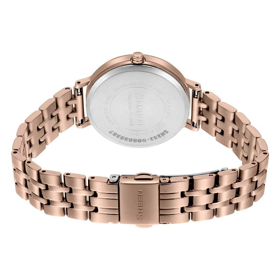 Часы Casio Sheen SHE-4541CG-7A — металл сталь, Япония