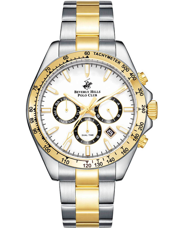 Часы Beverly Hills Polo Club BP3127X.230 — мужские, белый