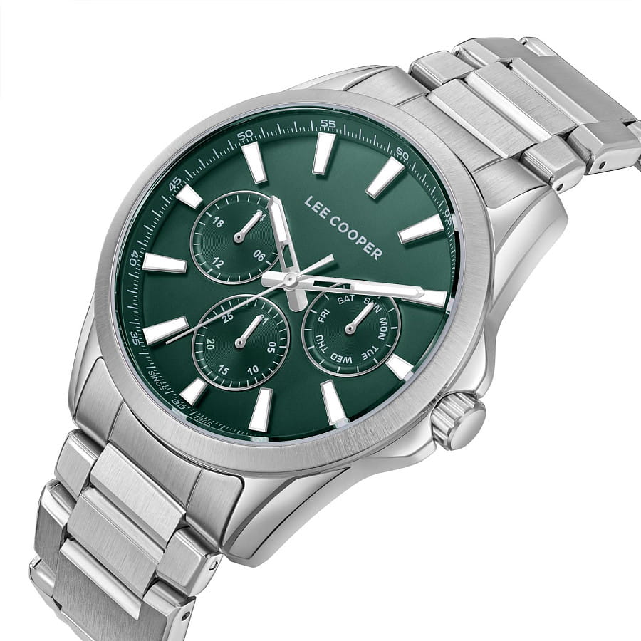 Часы Lee Cooper LC08105.370 — кварцевые, металл сталь