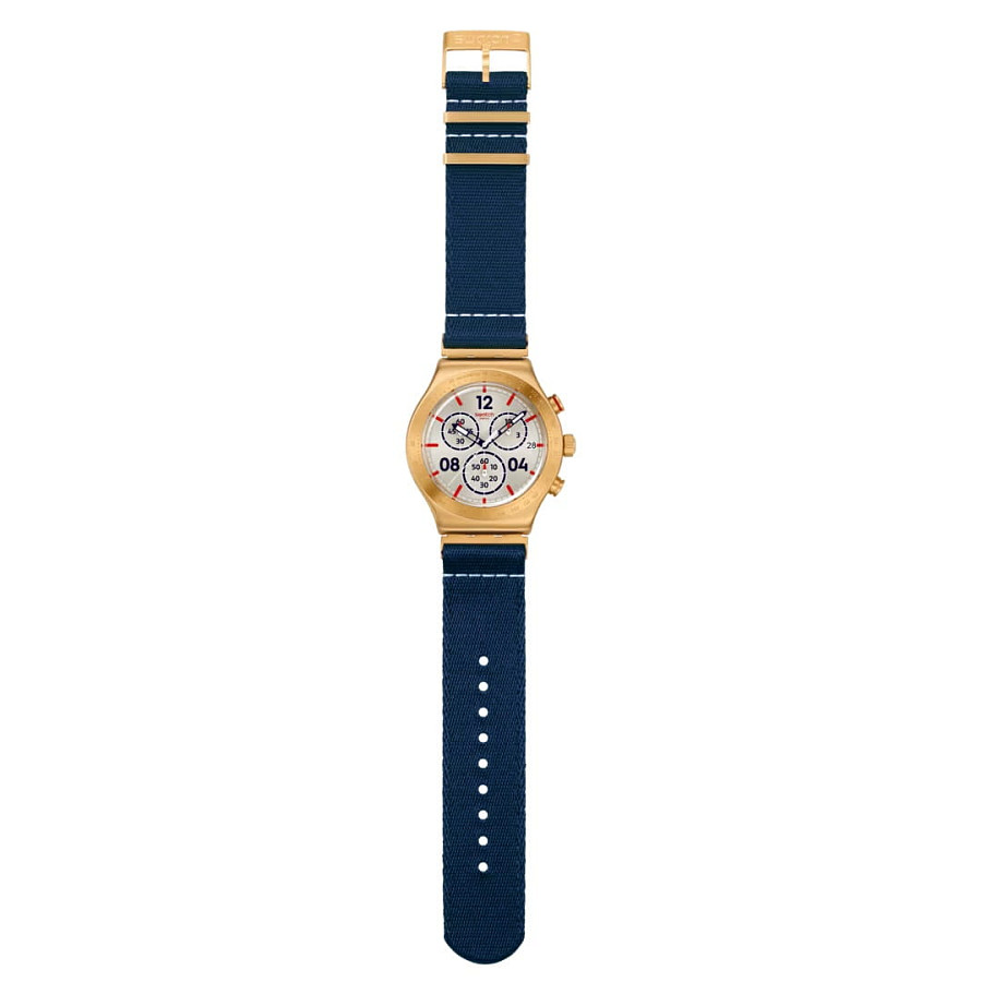 Часы Swatch Captain's Dream YVG419 — тканевый, мужские
