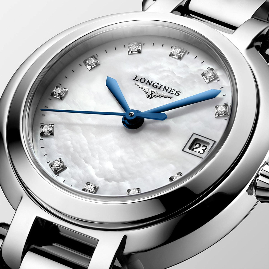 Часы Longines PrimaLuna L8.110.4.87.6 — сталь металл, Швейцария