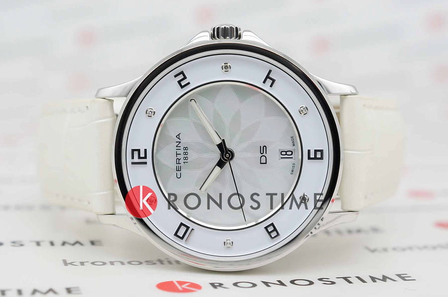 Часы Certina DS-6 Lady C039.251.16.116.00 — кварцевые, металл сталь